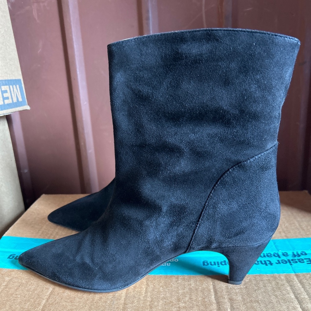 Shoe the Bear Paula Boot Suede Black Size 9 & 41